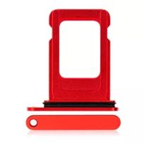 Red iPhone 12 Single Sim Card Tray