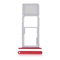 Red LG K42 (2020) / K52 (2020) Single Sim Card Tray