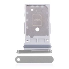 Single Sim Card Tray Compatible For Samsung Galaxy S24 5G / S24 Plus 5G (Marble Gray)  