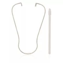 White Samsung Galaxy Note 7 / Note 8 / Note 9 / Tab S3 9.7" (T820 / T825) / Tab S4 (T830 / T835)  (5 Pack) Stylus nib