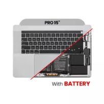 Pull  MacBook Pro 15" Touch Bar (A1990 / Late 2018 / Early 2019) (US English) (Used OEM Pull: Grade A) (Space Gray) Top Case Assembly (With Battery And Keyboard)