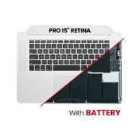 MacBook Pro 15" Retina (A1398 / Mid 2012 / Early 2013) (US Keyboard) Top Case Assembly With Battery And Keyboard