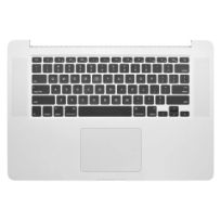 Pull  MacBook Pro 15" Retina (A1398 / Mid 2015) (UK English) (Used OEM Pull: Grade A) Top Case With Keyboard & Trackpad