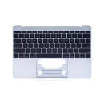 Pull Space Gray MacBook Retina 12" (A1534 / Early 2015) (US English) (Used OEM Pull: Grade A) Top Case With Keyboard And Microphone