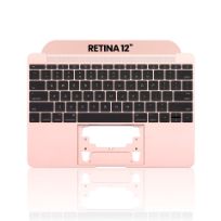 Pull Rose Gold MacBook Retina 12" (A1534 / Early 2016 / Mid 2017) (US English) (Used OEM Pull: Grade B/C) Top Case With Keyboard And Microphone
