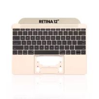 Pull Gold MacBook Retina 12" (A1534 / Early 2016 / Mid 2017) (US English) (Used OEM Pull: Grade New) Top Case With Keyboard And Microphone