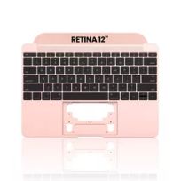 Pull Rose Gold MacBook Retina 12" (A1534 / Early 2016 / Mid 2017) (US English) (Used OEM Pull: Grade New) Top Case With Keyboard And Microphone