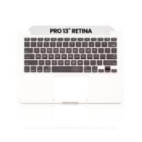 Pull MacBook Pro 13" Retina (A1502 / Early 2015) (US English) (Used OEM Pull: Grade B/C) Top Case With Keyboard