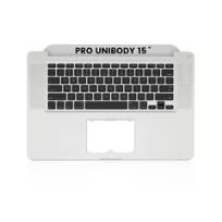 Pull  MacBook Pro Unibody 15" (A1286 / Mid 2010 / Early 2011 / Late 2011 / Mid 2012) (US English) (Used OEM Pull: Grade New) Top Case With Keyboard