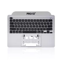 Space Gray MacBook Pro 13" (A2251 / Mid 2020) (US Keyboard) Top Case With Keyboard