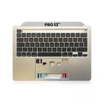 Silver MacBook Pro 13" (A2338 / Late 2020) (UK English) Top Case With Keyboard