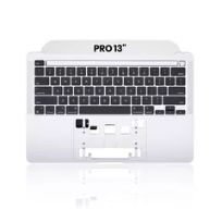 Silver MacBook Pro 13" (A2338 / Late 2020) (US English) Top Case With Keyboard