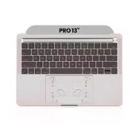 Pull Space Gray MacBook Pro 13" W/ Touch Bar (A1706 / Late 2016 / Mid 2017) (US English) (Used OEM Pull: Grade New) Top Case With Keyboard